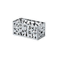 Recipiente para Saquetas de Chá/Açúcar – Prateado – Cactus! – Alessi