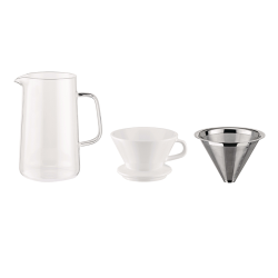 Conjunto Jarro e Filtro – Slow Coffee – Alessi