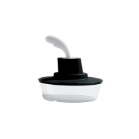 Manteigueira com Espátula – Preto – Ship Shape – A Di Alessi