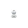 Manteigueira 12cm – Inox e Branco – Dressed – Alessi