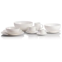 Conjunto de 4 Chávenas de Chá – Branco – All-Time – A Di Alessi