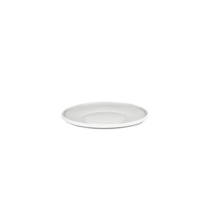 Conjunto de 4 Pires para Chávena de Chá – Branco – PlateBowlCup – A Di Alessi