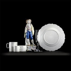 Conjunto de 4 Chávenas para Chá – Dressed – Alessi