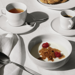 Conjunto de 4 Chávenas de Latte e Pires – Branco – Itsumo – Alessi