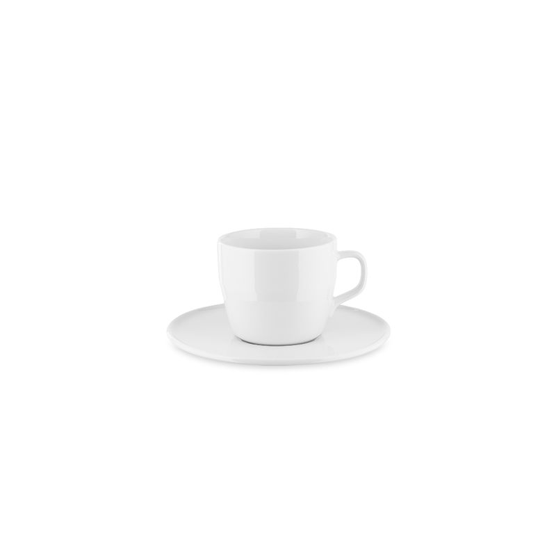 Conjunto de 4 Chávenas de Café e Pires – Branco – Itsumo – Alessi