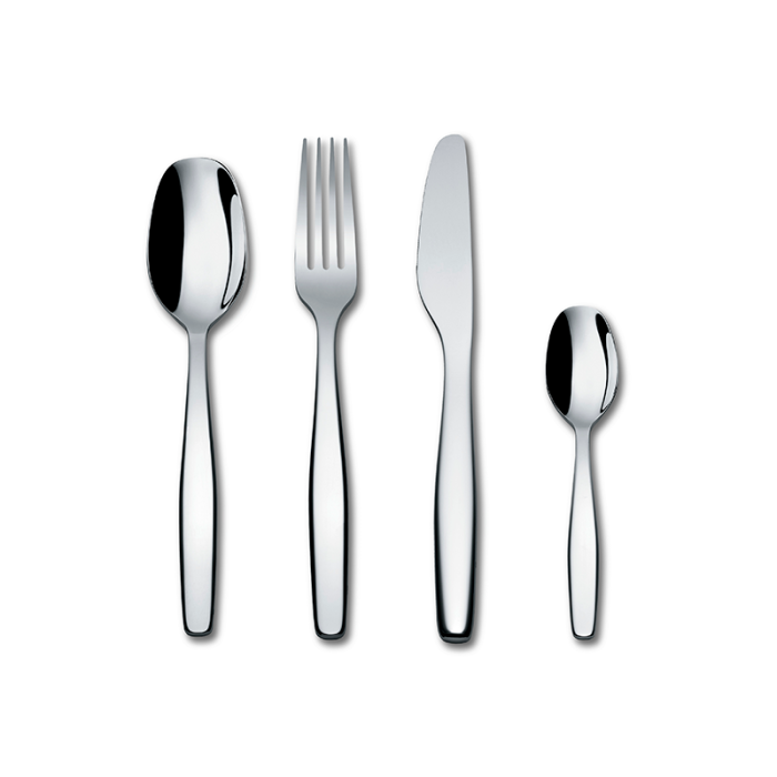 Faqueiro de 5 Peças – Prateado – Itsumo – A Di Alessi