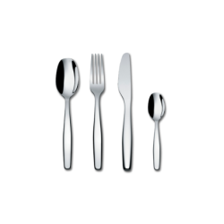 Faqueiro de 5 Peças – Prateado – Itsumo – A Di Alessi