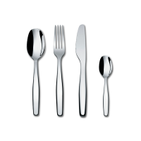 Faqueiro de 5 Peças – Prateado – Itsumo – A Di Alessi
