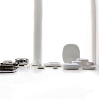 Conjunto de 4 Pires para Chá – Ovale Gres – Alessi