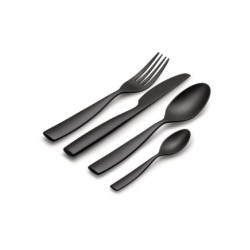 Faqueiro 4 Talheres – Preto – Dressed en Plein Air – Alessi