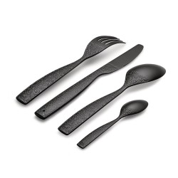Faqueiro 4 Talheres – Preto – Dressed en Plein Air – Alessi