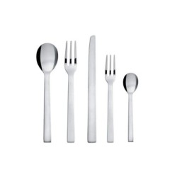 Faqueiro de 5 Peças – Prateado – Santiago – Alessi