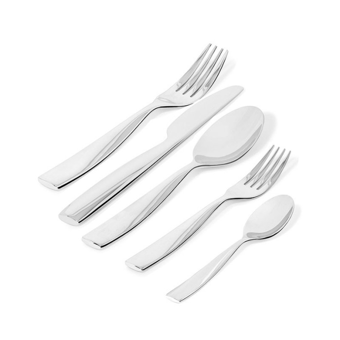 Faqueiro de 5 Peças – Prateado – Dressed – Alessi