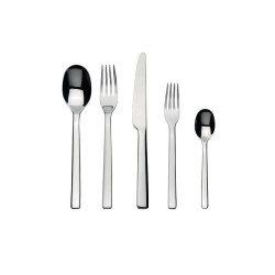 Faqueiro de 5 Peças – Prateado – Ovale – Alessi