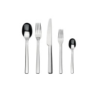 Faqueiro de 5 Peças – Prateado – Ovale – Alessi