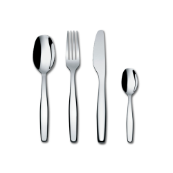 Faqueiro de 24 Peças – Prateado – Itsumo – A Di Alessi