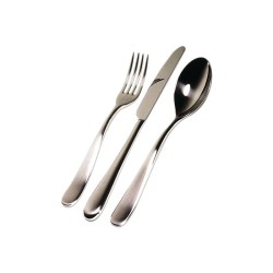 Faqueiro de 24 Peças – Prateado – Nuovo Milano – Alessi