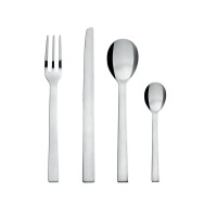 Faqueiro de 24 Peças – Prateado – Santiago – Alessi