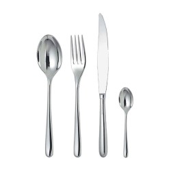 Faqueiro de 24 Peças – Prateado – Caccia R – Alessi
