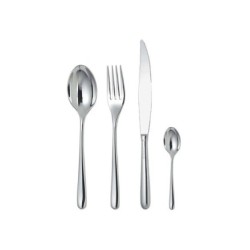 Faqueiro de 24 Peças – Prateado – Caccia R – Alessi