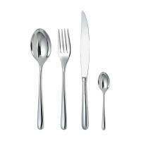 Faqueiro de 24 Peças – Prateado – Caccia R – Alessi