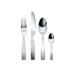 Faqueiro de 24 Peças – Prateado – Dressed – Alessi