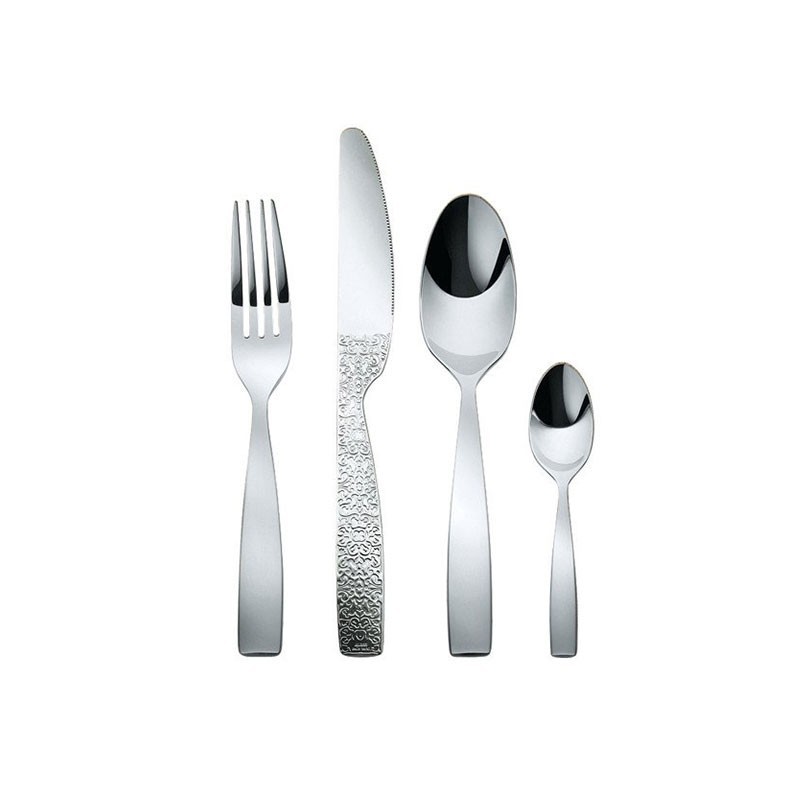 Faqueiro de 24 Peças – Prateado – Dressed – Alessi