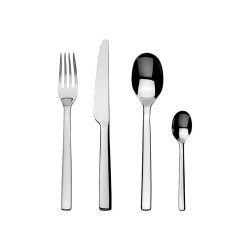 Faqueiro de 24 Peças – Prateado – Ovale – Alessi