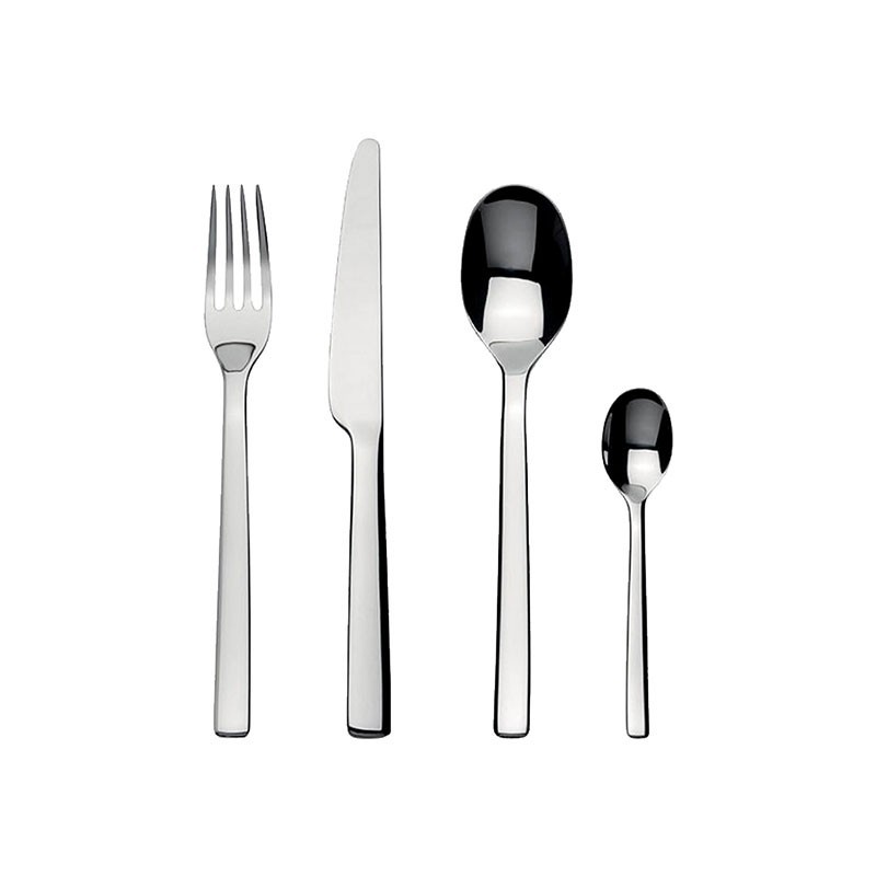 Faqueiro de 24 Peças – Prateado – Ovale – Alessi