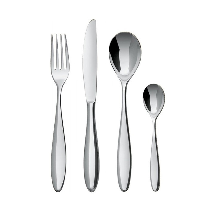 Faqueiro de 24 Peças – Prateado – Mami – Alessi