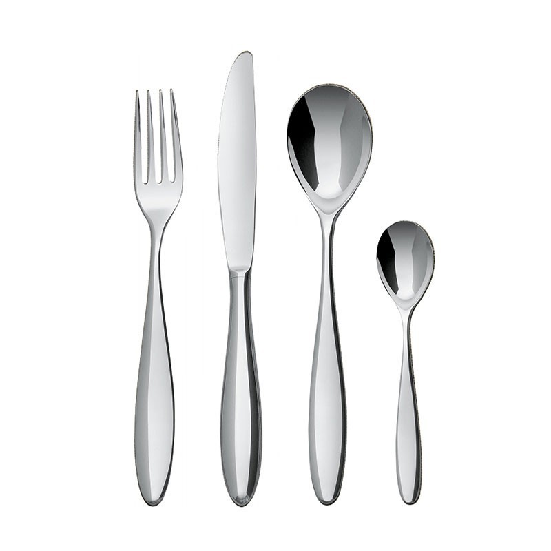 Faqueiro de 24 Peças – Prateado – Mami – Alessi