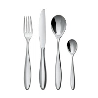 Faqueiro de 24 Peças – Prateado – Mami – Alessi