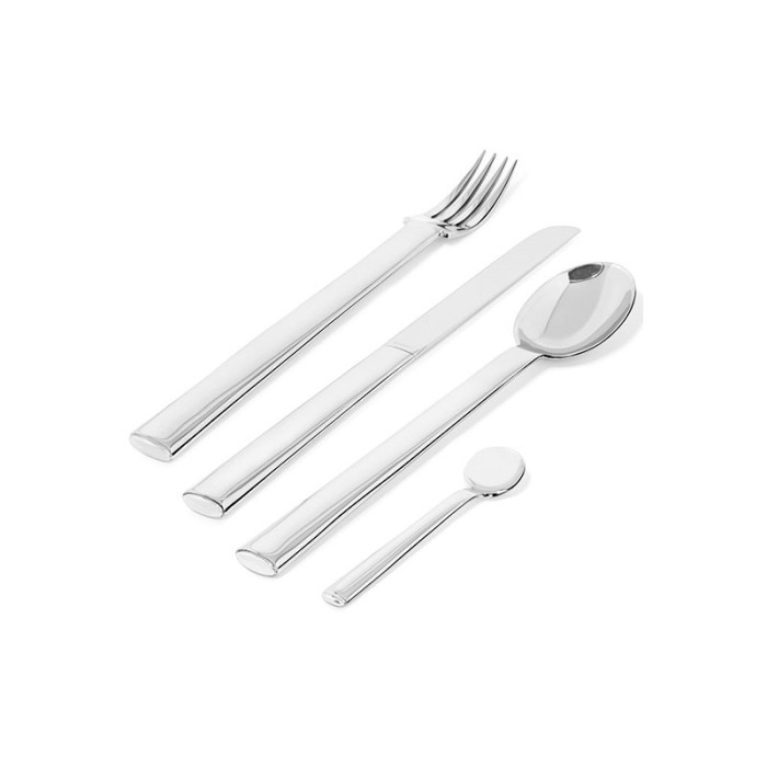 Faqueiro de 24 Peças – Inox – Rundes Modell – Officina Alessi