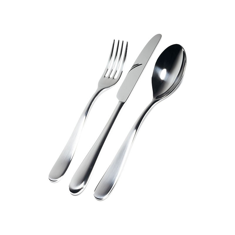 Faqueiro de 30 Peças – Prateado – Nuovo Milano – Alessi