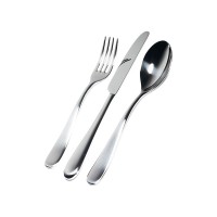 Faqueiro de 30 Peças – Prateado – Nuovo Milano – Alessi