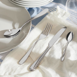 Faqueiro de 4 Peças – Prateado – Nuovo Milano – Alessi