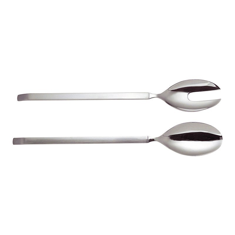 Talheres de Salada 30cm – Prateado – Dry – Alessi