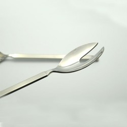 Talheres de Salada 30cm – Prateado – Dry – Alessi