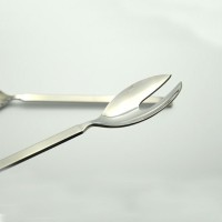 Talheres de Salada 30cm – Prateado – Dry – Alessi