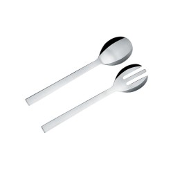 Talheres para Salada – Prateado – Santiago – Alessi