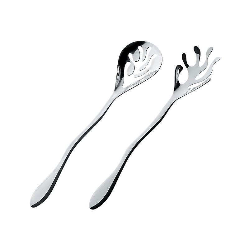 Talheres para Salada – Prateado – Mediterraneo – Alessi