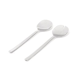 Talheres para Salada – Prateado – Ovale – Alessi