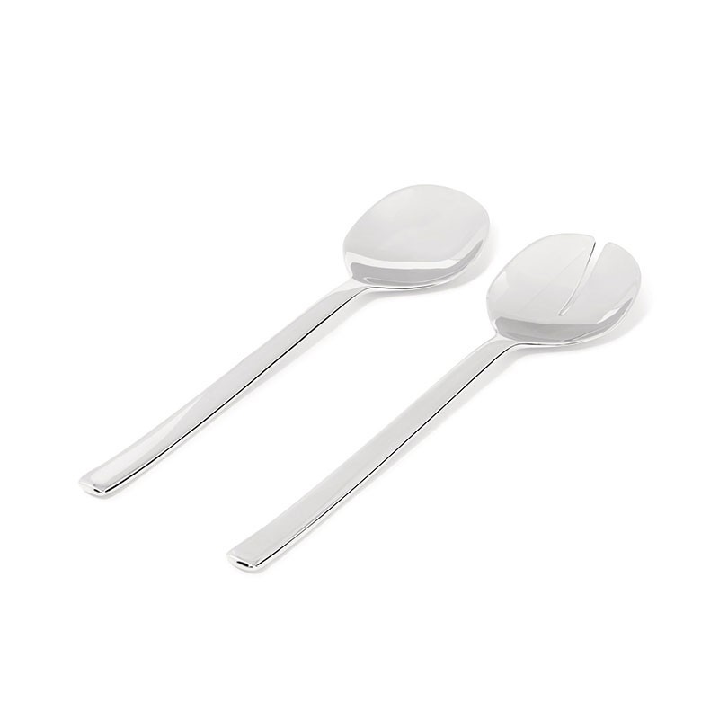 Talheres para Salada – Prateado – Ovale – Alessi