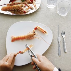 Alicate para Marisco – Prateado – Colombina Fish – Alessi