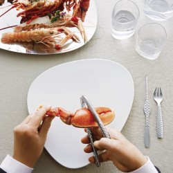 Alicate para Marisco – Prateado – Colombina Fish – Alessi