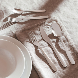 Conjunto de 6 Facas Monobloco – Mate – Knifeforkspoon – Inox – A Di Alessi