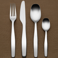 Conjunto de 6 Colheres de Sopa – Prateado – Itsumo – A Di Alessi