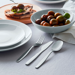 Conjunto de 6 Colheres de Sopa – Prateado – Itsumo – A Di Alessi