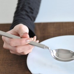 Conjunto de 6 Colheres de Sopa 19cm – Prateado – Dry – Alessi