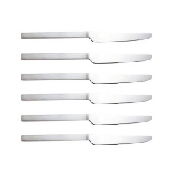 Conjunto de 6 Facas – Prateado – Dry – Alessi